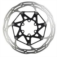 SRAM ROTOR CNTRLN 2P 160MM BLACK ST ROUNDED